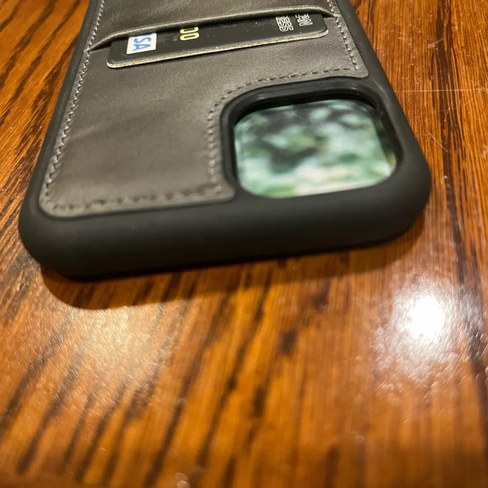 Black Leather Phone Case Venito Iphone 11 (5.8)